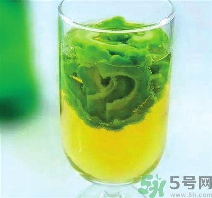 新鮮的苦瓜片能泡水喝嗎？新鮮苦瓜片泡水喝好嗎？