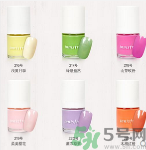 悅詩風吟生機指甲油怎么樣？悅詩風吟生機指甲油有哪些顏色？