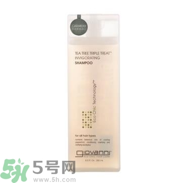 喬梵尼Giovanni茶樹洗發水怎么樣?喬梵尼茶樹植萃多重修護活力洗發露試用