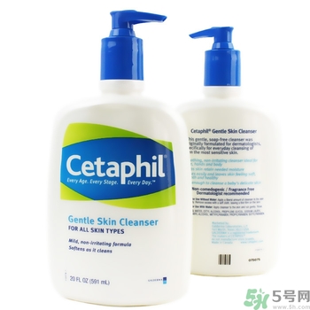 cetaphil絲塔芙溫和無泡潔面乳適合什么膚質？cetaphi潔面乳敏感膚質可以用嗎？