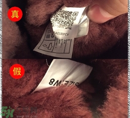 ugg是什么牌子？ugg雪地靴真假辨別圖對比