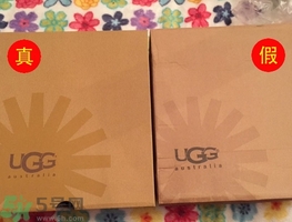 ugg是什么牌子？ugg雪地靴真假辨別圖對比