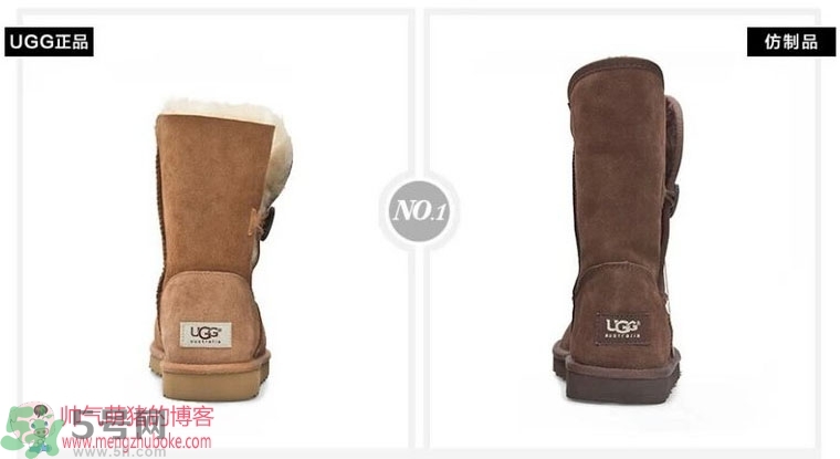 ugg是什么牌子？ugg雪地靴真假辨別圖對比