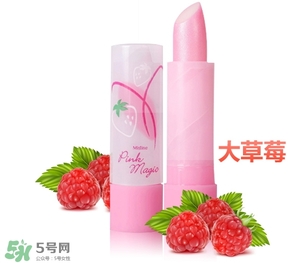 mistine小草莓變色唇膏和草莓變色唇膏區別