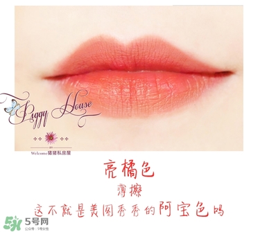 謎尚line friends染唇液色號 謎尚line friends染唇液試色