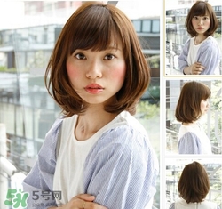 內扣梨花頭短發_梨花頭短發發型圖片