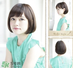 內扣梨花頭短發_梨花頭短發發型圖片