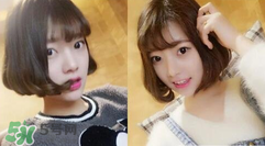 內扣梨花頭短發_梨花頭短發發型圖片