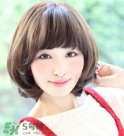 內扣梨花頭短發_梨花頭短發發型圖片