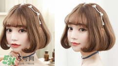 內扣梨花頭短發_梨花頭短發發型圖片