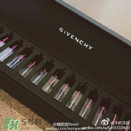 紀(jì)梵希我愛(ài)你口紅多少錢(qián)？紀(jì)梵希情人節(jié)我愛(ài)你刻字口紅價(jià)格