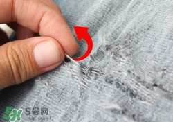 毛邊牛仔褲可以自己剪嗎？毛邊牛仔褲怎么剪？
