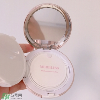 merbliss婚紗氣墊怎么樣？merbliss婚紗氣墊bb色號試色