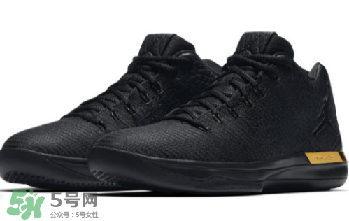 air jordan 31 low黑金配色怎么樣？aj31 low黑金好看嗎？