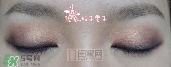 nars吉隆坡眼影怎么畫？nars吉隆坡雙色眼影畫法圖解