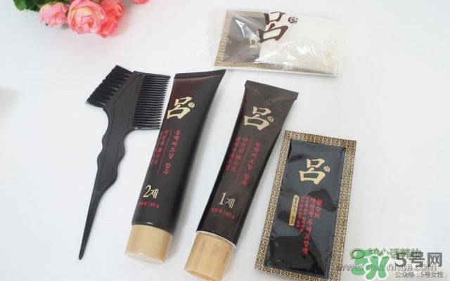 呂染發膏染發劑使用方法 呂染發膏使用方法圖解