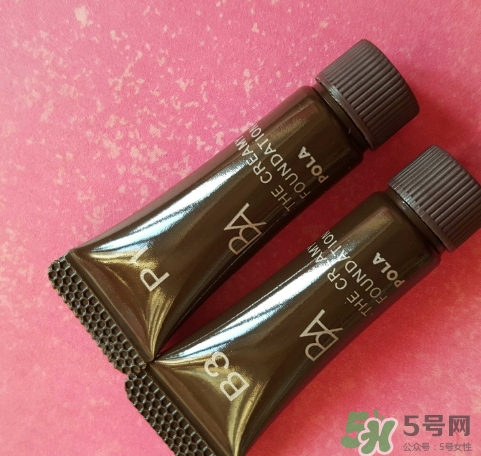pola黑ba粉底液怎么樣？pola黑ba粉底液色號試色