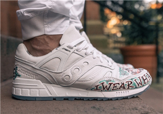 saucony與tblake聯名涂鴉小白鞋怎么買_在哪買？