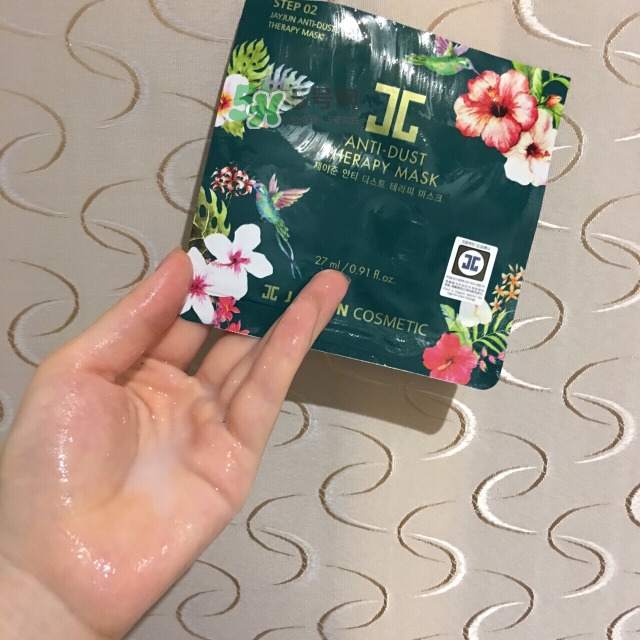 jayjun水光三部曲抗霧霾面膜哪個顏色好_綠色白色區別
