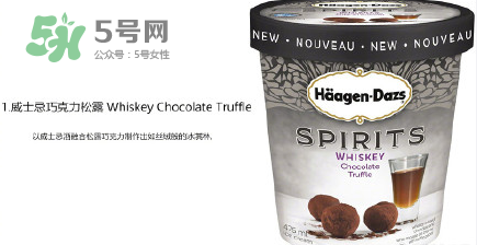 哈根達斯Spirits系列有那幾款？哈根達斯成人烈酒口味好吃嗎？