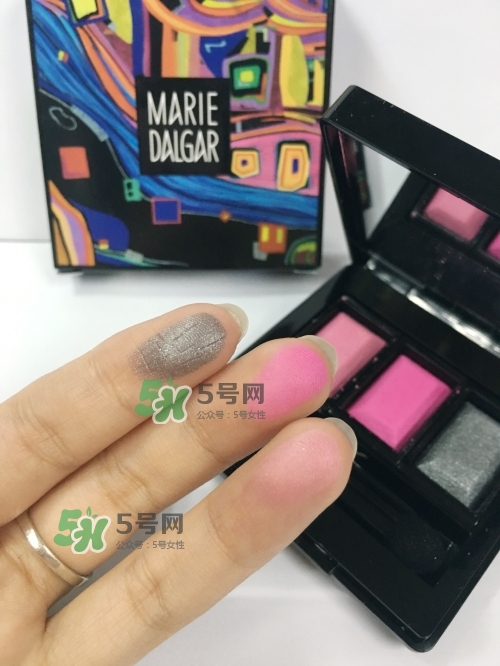 瑪麗黛佳多米諾創意眼影測評_瑪麗黛佳多米諾眼影試色