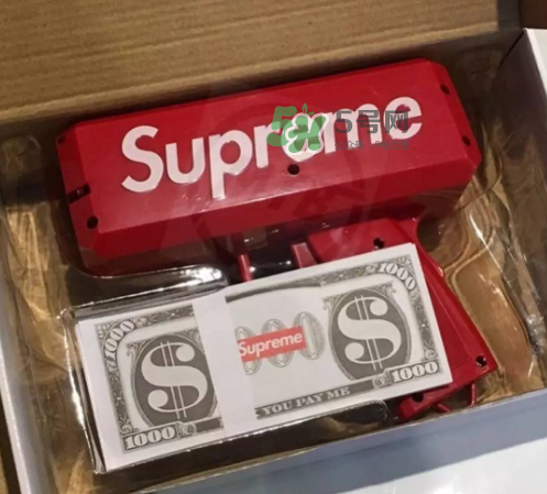 supreme噴錢槍多少錢？supreme鈔票槍價(jià)格