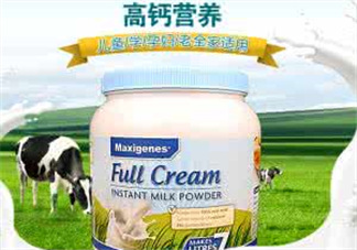 Maxigenes美可卓藍胖子奶粉嬰兒能喝嗎_多大的寶寶能喝？