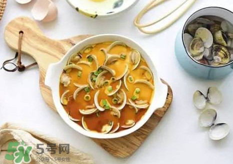 蛤蜊蒸蛋孕婦能吃嗎？蛤蜊蒸蛋寶寶能吃嗎