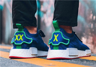 bleu de paname與adidas nmd r1聯名實物什么樣？
