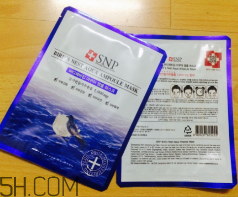 SNP海洋燕窩水庫面膜怎么樣？多少錢？