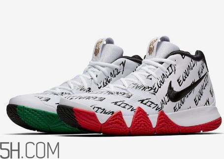 nike kyrie 4 bhm歐文4代黑人月配色發售時間_實物怎么樣？