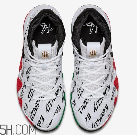 nike kyrie 4 bhm歐文4代黑人月配色發售時間_實物怎么樣？