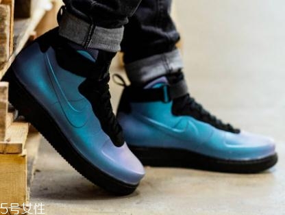 nike air force 1 foamposite噴泡af1上腳效果怎么樣？
