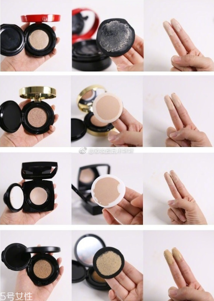 阿瑪尼 香奈兒 nars ysl哪個品牌氣墊粉底好？