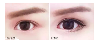 眼睛小怎么變大？畫一個臥蠶立即變大