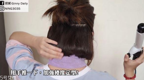 有劉海短發怎么扎簡單好看圖解