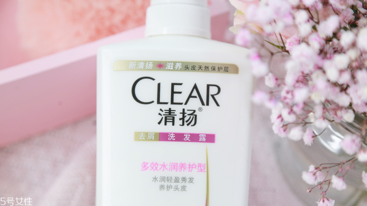 清揚多效水潤養護型有硅油嗎 清揚去屑洗發水實測