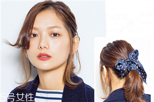 扎馬尾怎么帶發帶 怎么用發帶扎馬尾