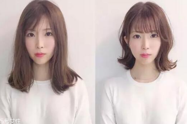瘦臉齊肩發型圖片女 這個長度干練又溫柔